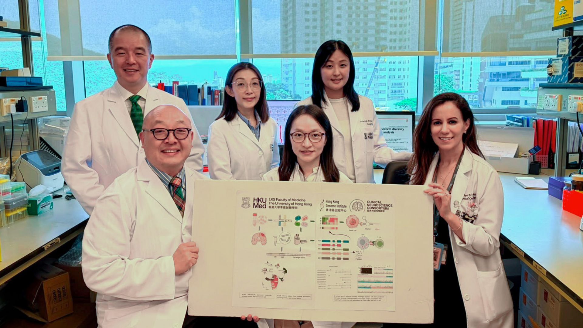 HKUMed discovers new glioblastoma targets through landmark brain cancer research with Hong Kong Genome Institute